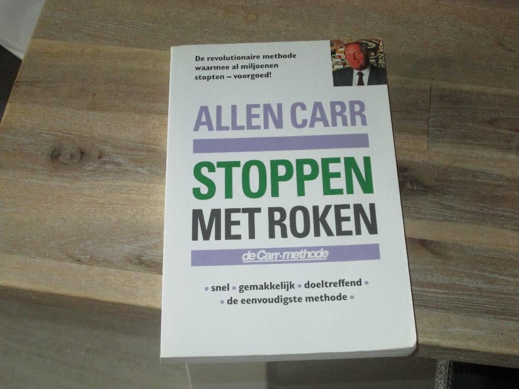Allen Carr stoppen met roken, Ophalen of Verzenden, Zo goed als nieuw