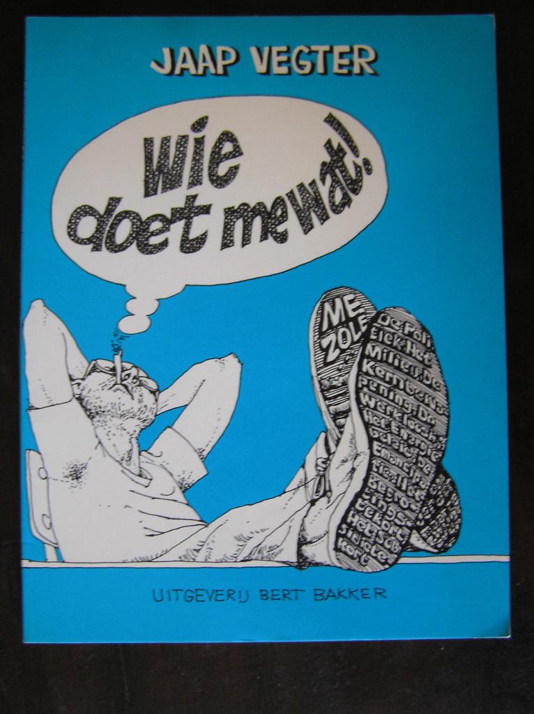 Jaap Vegter: Wie doet me wat!, Eén stripboek, Ophalen of Verzenden, Zo goed als nieuw