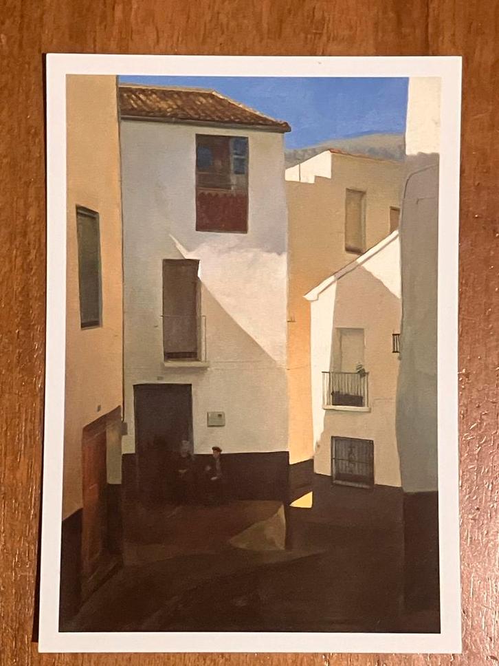 Harold Critchley "The Conversation" 1995, Verzamelen, Ansichtkaarten | Themakaarten, Ongelopen, 1980 tot heden, Stad of Dorp, Ophalen of Verzenden