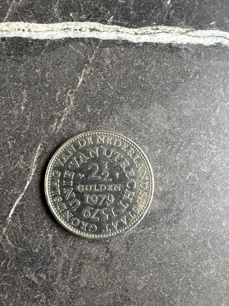 2,5 Gulden Juliana 1979, Postzegels en Munten, Munten | Nederland, Ophalen, Koningin Juliana, 2½ gulden, Losse munt
