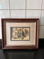 Anton Pieck 3D-reliëflijst 'De Schilder', Antiek en Kunst, Kunst | Schilderijen | Klassiek, Ophalen