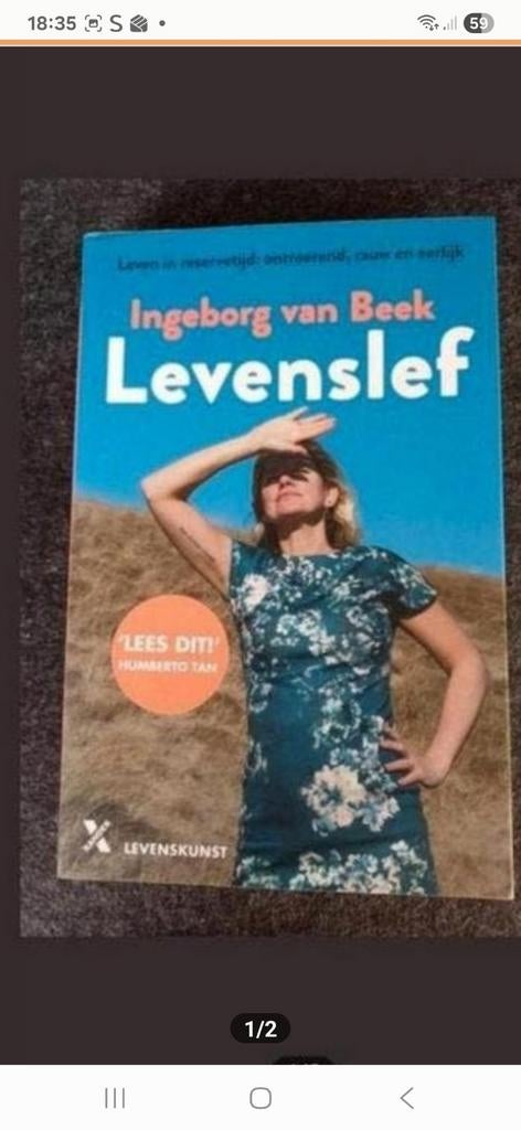 Levenslef - Ingeborg van Beek (Boek), Ophalen of Verzenden, Zo goed als nieuw, Ingeborg van Beek