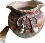 Antieke grote bolle Japanse Imari / Satsuma vaas., Ophalen