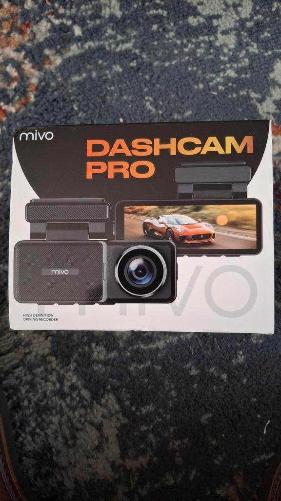 Mivo Dashcam Pro 4K Ultra HD - Nieuw in doos, Auto diversen, Dashcams, Nieuw, Ophalen of Verzenden