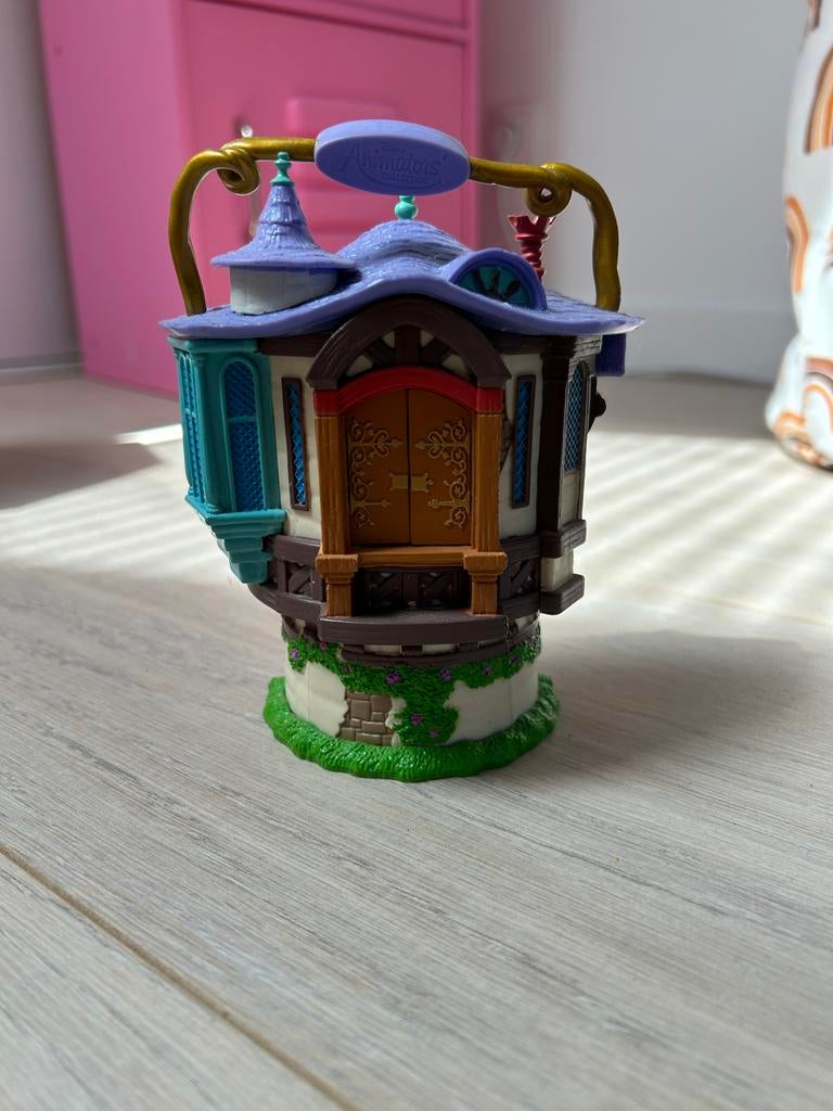 Disney Rapunzel speelhuisje met figuurtjes, Ophalen of Verzenden, Zo goed als nieuw