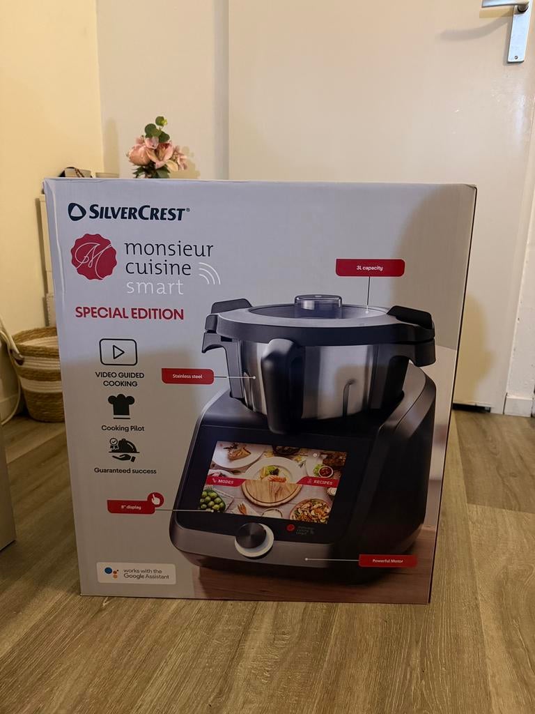 Monsieur Cuisine Smart Special Edition, 4 liter of meer, Ophalen of Verzenden, Zo goed als nieuw, 3 snelheden of meer