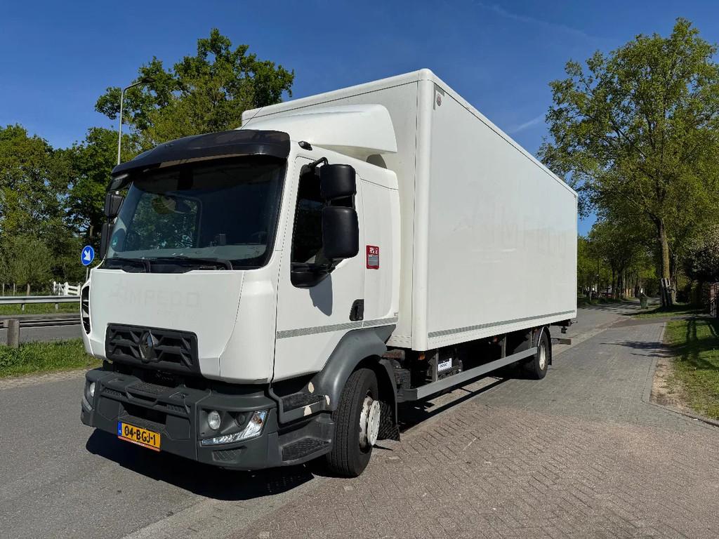Renault D Oprijwagen, gesloten laadbak. (bj 2015), Auto's, Vrachtwagens, Achterwielaandrijving, Euro 6, Renault, Wit