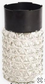 Vintage glazen plafondlamp, Ophalen of Verzenden