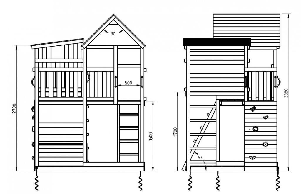 NIEUW! DOUGLAS SPEELTOESTEL PALAZZO, Welles Tuinhout, Mail@wellestuinhout.nl, Nieuw, Ophalen of Verzenden