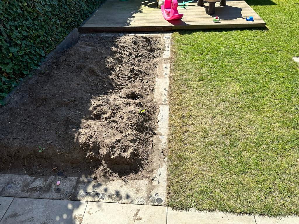 Zwarte grond en zand voor tuin - Maximaal 3 kuub, Tuin en Terras, Zand, Ophalen, Gebruikt, Ophoogzand