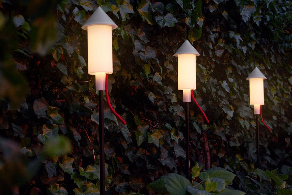 3 lampen Fatboy PRÊT A RACKET, Tuin en Terras, Buitenverlichting, Nieuw, Staande lamp, Kunststof, Minder dan 50 watt, Zonne-energie