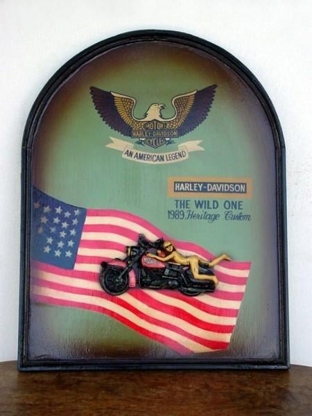 Motorbike wandbord 83 cm - motor pubbord, Huis en Inrichting, Woonaccessoires | Wanddecoraties, Ophalen, HorecaBeelden, Nieuw