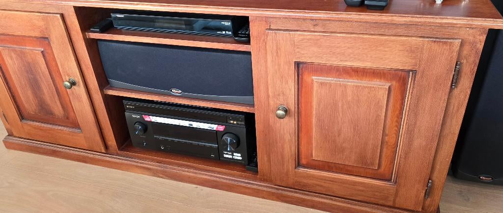 TV meubel, Klassiek, 150 tot 200 cm, Ophalen of Verzenden, Zo goed als nieuw