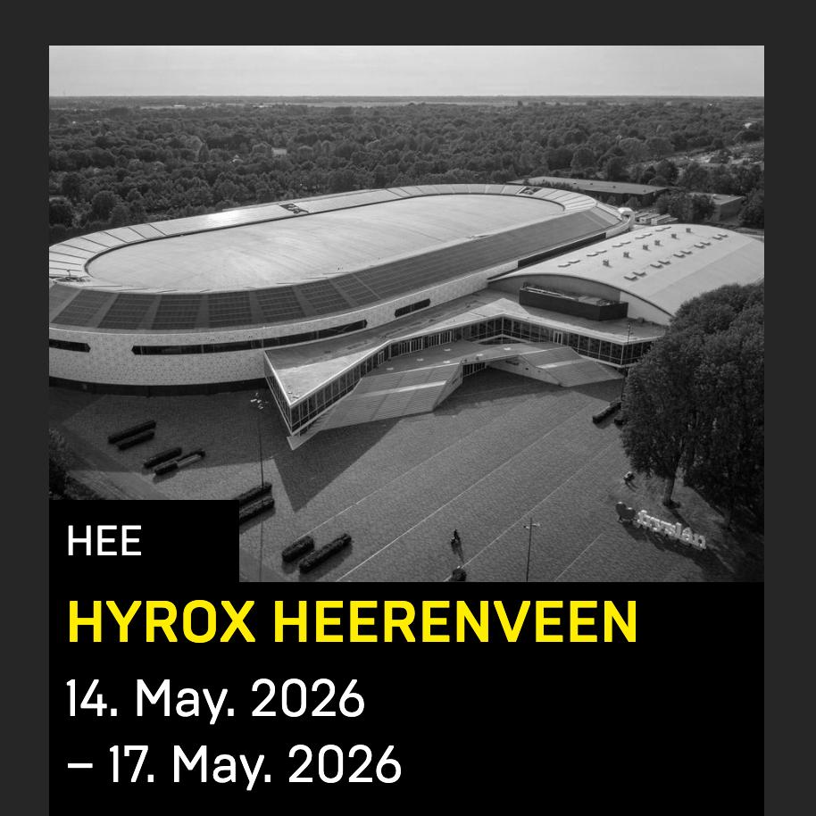 Gezocht: Hyrox Heerenveen | Doubles Men zondag 17 mei, Twee personen