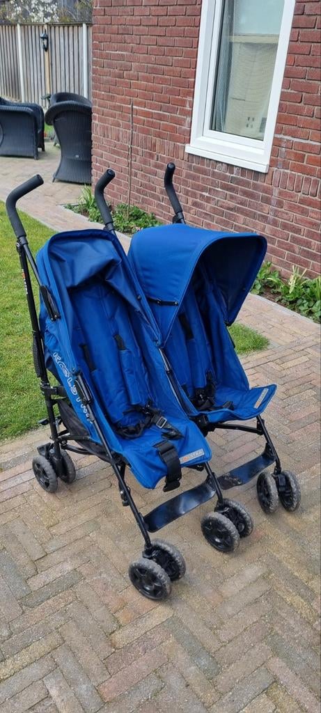 Koelstra tweeling duo buggy inklapbaar, Kinderen en Baby's, Buggy's, Ophalen, Koelstra
