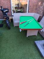 Pooltafel home + accessories en footpot, Ophalen