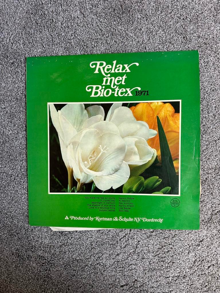 Relax met Bio-tex 1971 - Vinyl LP, Gebruikt, Ophalen of Verzenden, 12 inch, Dubbel-LP