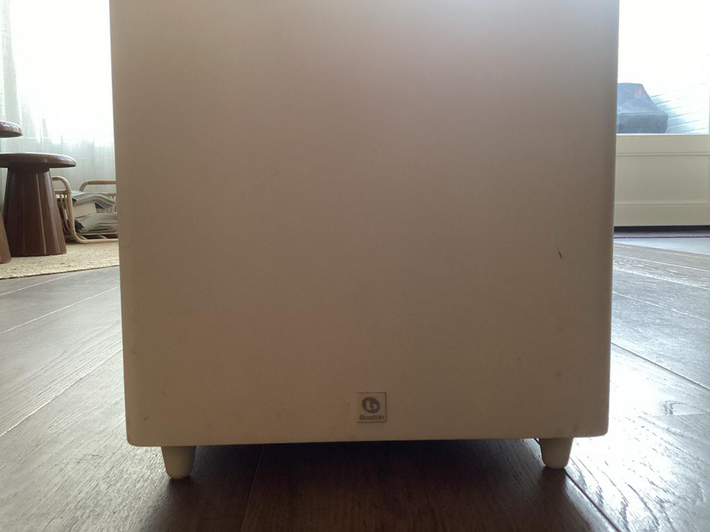 Boston XS 5.1 Wit - Compact Surround Systeem, Ophalen, Gebruikt, Complete surroundset, Overige merken