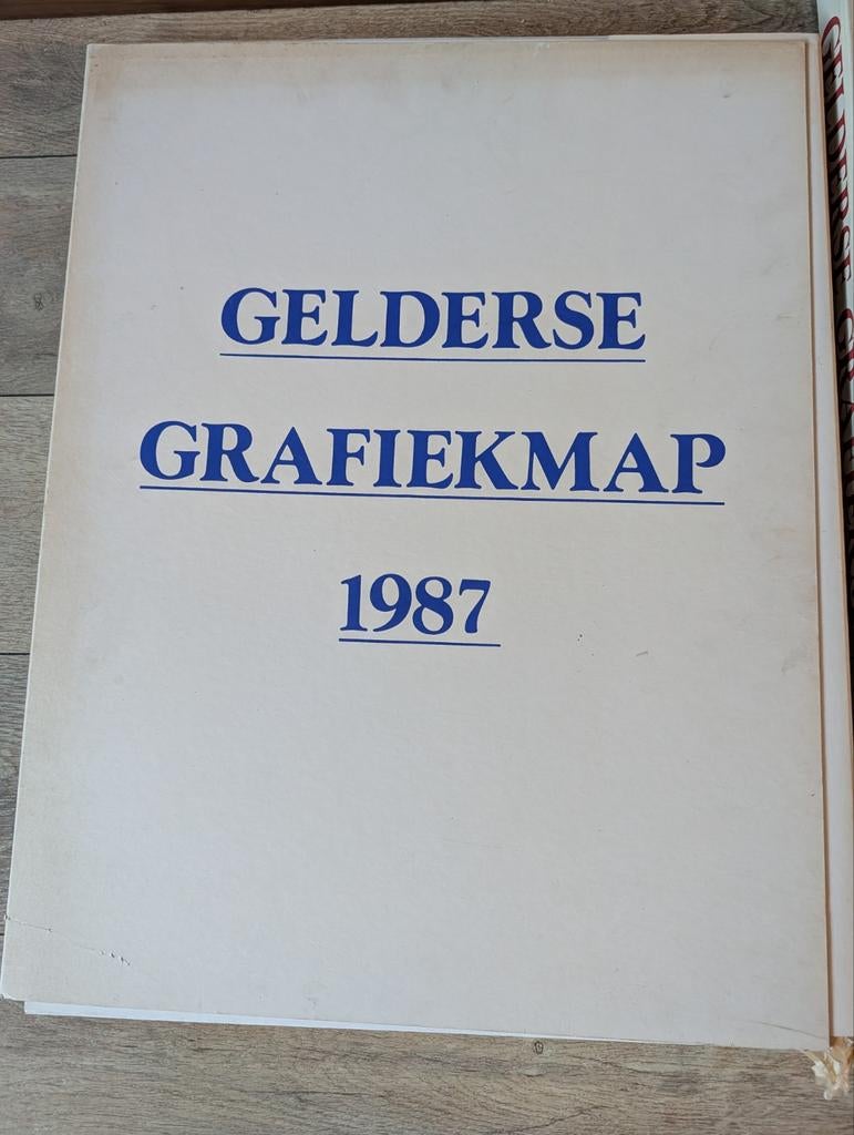 Gelderse Grafiekmap 1987, Antiek en Kunst, Kunst | Etsen en Gravures, Ophalen