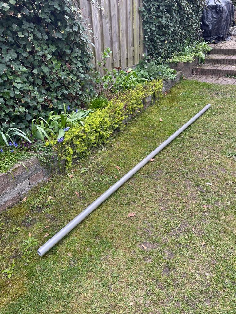 Te Koop: Aluminium (Rotor)mast L=3mtr Diam: 50mm (Nieuw), Telecommunicatie, Antennes en Masten, Ophalen, Nieuw, Mast