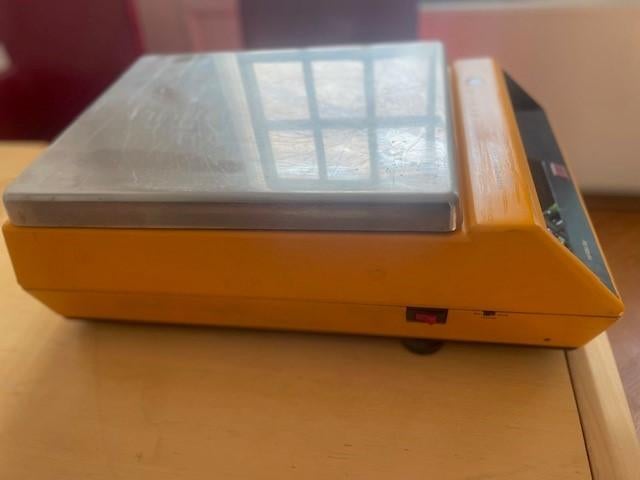 sartorius weegschal, Ophalen