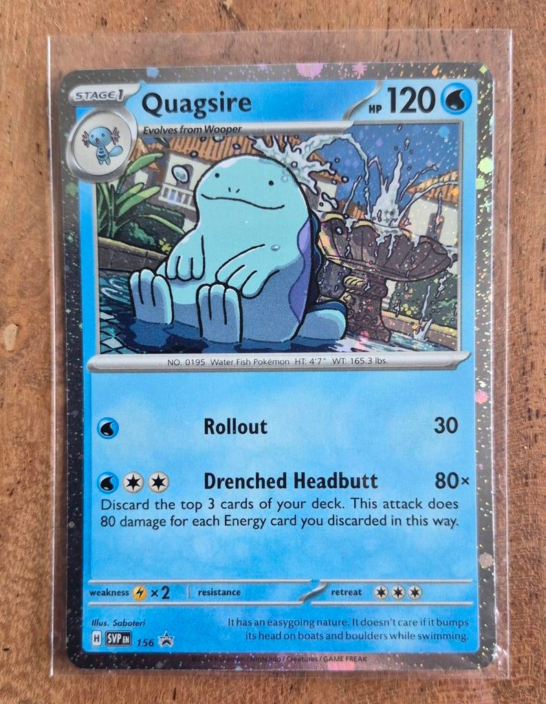 Pokémon Quagsire 120, Ophalen of Verzenden, Zo goed als nieuw