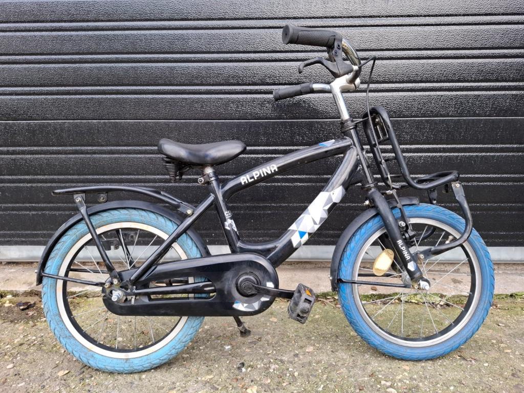 Alpina club 16 inch jongensfiets, Fietsen en Brommers, Fietsen | Kinderfietsjes, 16 tot 20 inch, Alpina, Niet ingevuld, Niet ingevuld