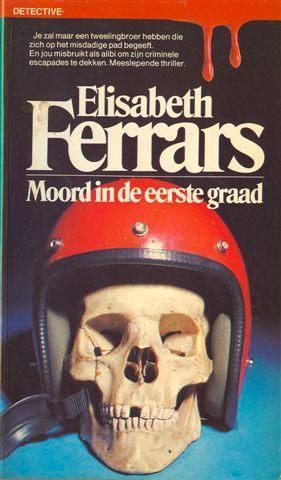 Elisabeth Ferrars - Moord in de eerste graad., Boeken, Detectives, Zo goed als nieuw, Verzenden