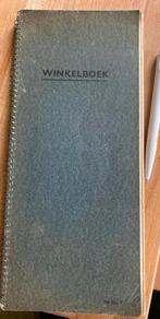 Vintage retro winkelboek, Ophalen of Verzenden