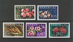 Suriname  MI 416-420 bloemen-planten 1963 serie postfris, Verzenden, Postfris, Dier of Natuur