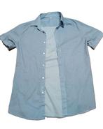 Made in Italy Overhemd ~ maat XXL, Blauw, Ophalen of Verzenden, Zo goed als nieuw, Overige halswijdtes