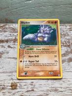 Pokemon kaart Rhydon, Ophalen of Verzenden, Zo goed als nieuw