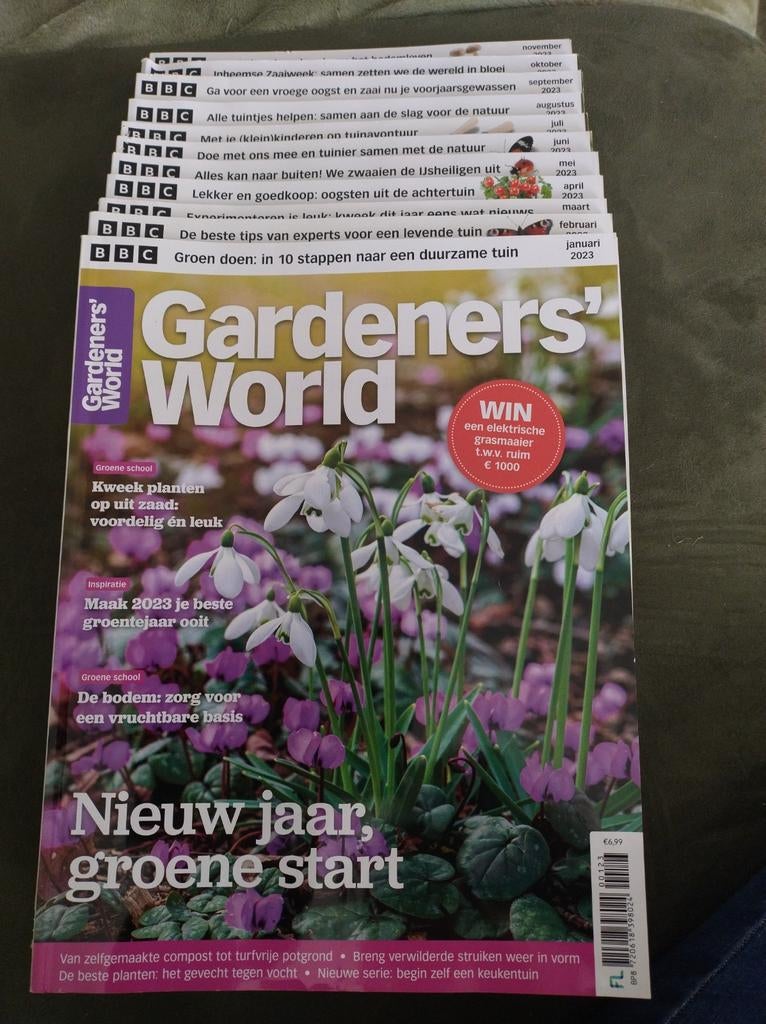 Gardeners' World Magazine - Januari t/m november 2023, Ophalen, Gelezen, Overige typen