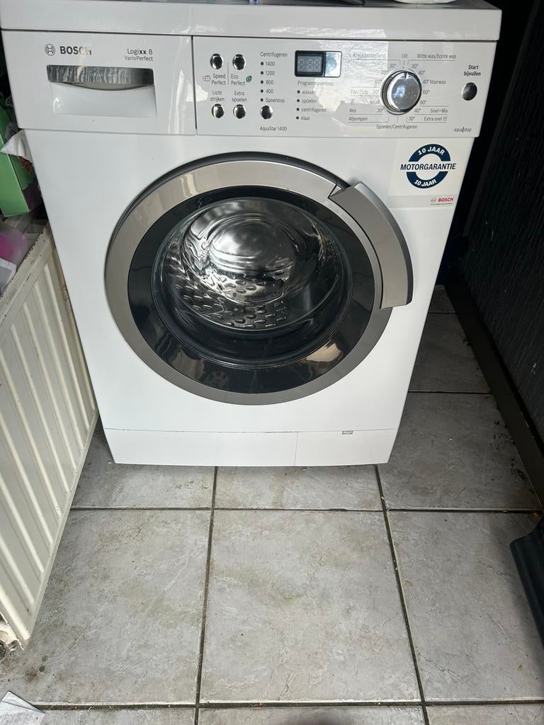 Bosch logixx 8 VarioPerfect  izgs!!, Ophalen of Verzenden, Zo goed als nieuw, 85 tot 90 cm, 1200 tot 1600 toeren