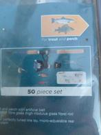 50-delige vishengelset voor forel en baars, Ophalen of Verzenden