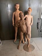 3 etalagepoppen paspoppen en 1 torso, Ophalen, Gebruikt, Onbekend