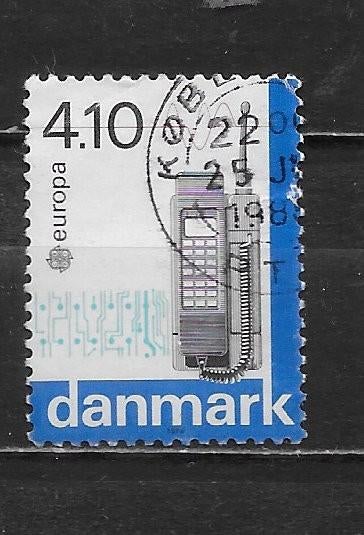 Denemarken 1988, Verzenden, Denemarken, Gestempeld