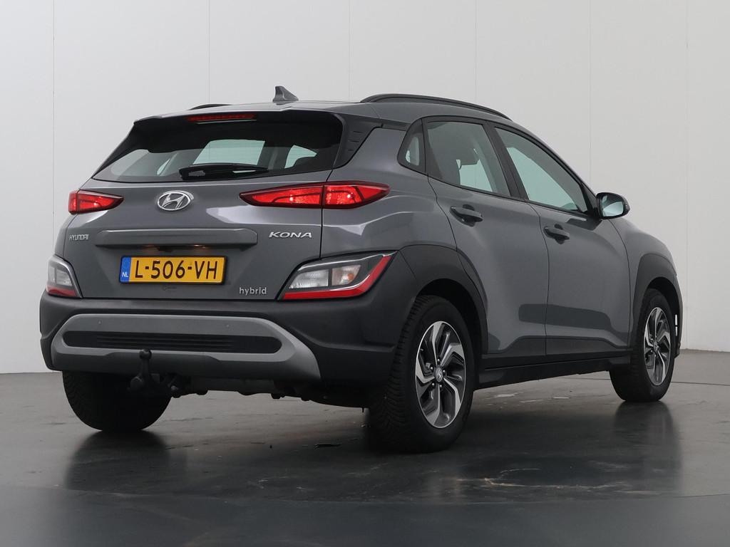 Hyundai Kona 1.6 GDI HEV Comfort Smart | Trekhaak | Navigati, Auto's, Stof, Gebruikt, Euro 6, 2 kWh
