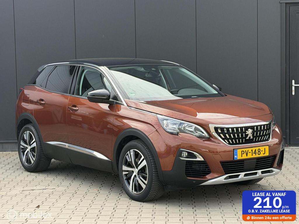 Peugeot 3008 1.2 130PK Allure | CRUISE | AUTOMAAT | CARPLAY, Auto's, Peugeot, Bedrijf, Te koop, ABS, Achteruitrijcamera, Airbags