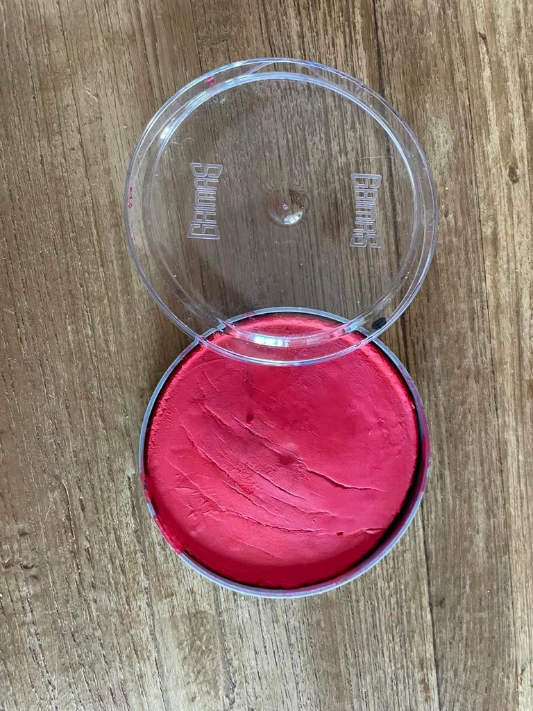 Grimas schmink Pure 505 - rood - 25 ml, Ophalen of Verzenden, Gebruikt