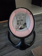 Comfortabele wipstoel roze/grijs - nog in prima staat, Wipstoel, Ophalen, Overige merken, Met gordel(s) of riempje(s)