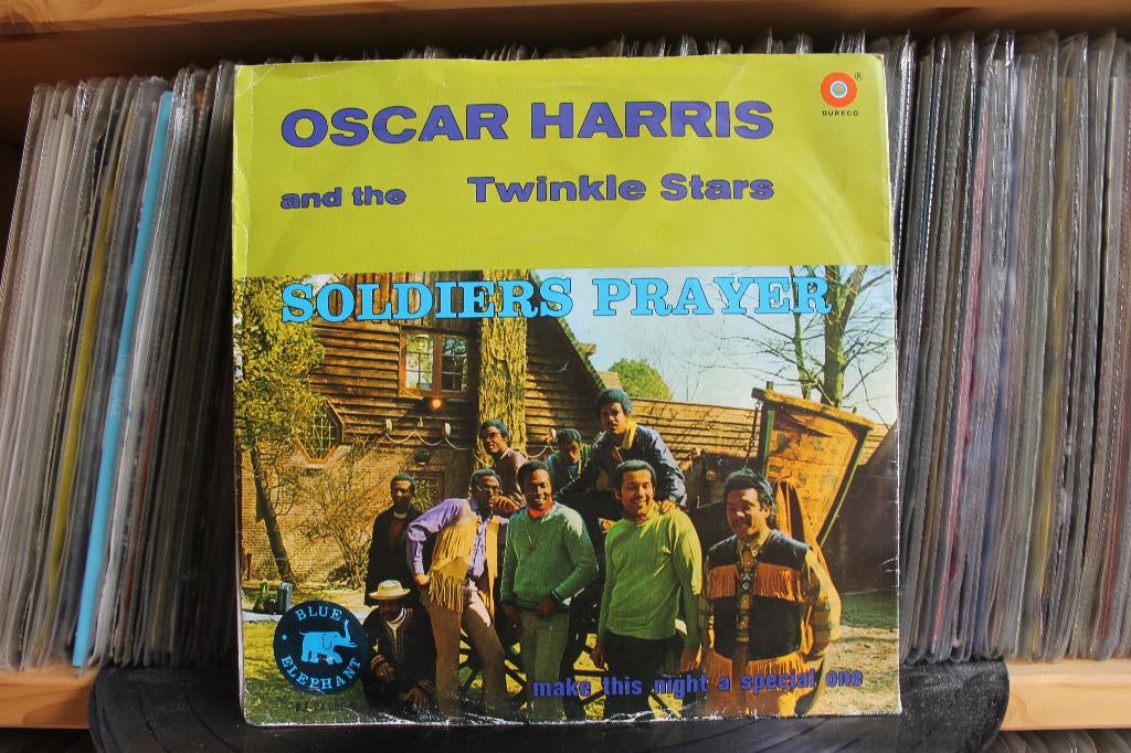 7" Single Oscar Harris & Twinkle Stars - Soldiers Prayer / M, Gebruikt, 7 inch, Single, Ophalen of Verzenden
