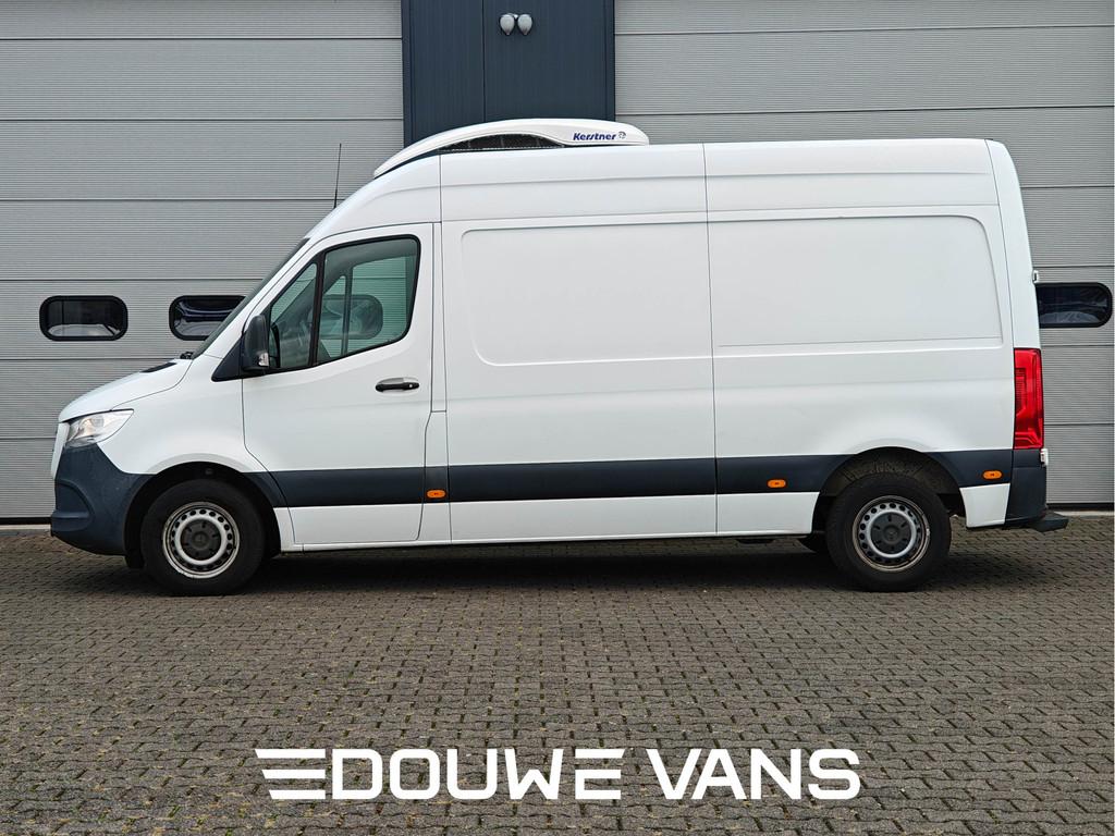 Mercedes-Benz Sprinter L2 H2 314 Koelwagen Kerstner MBUX Cam, Voorwielaandrijving, Stof, Gebruikt, Wit