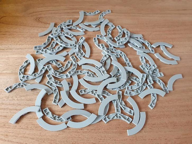 Partij J120=50x Nieuwe Lego tegels half rond/Meerdere setjes, Kinderen en Baby's, Speelgoed | Duplo en Lego, Nieuw, Lego, Losse stenen