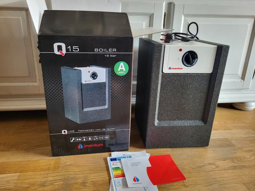 Boiler Inventum 15 liter, nieuw, Minder dan 20 liter, Ophalen, Boiler