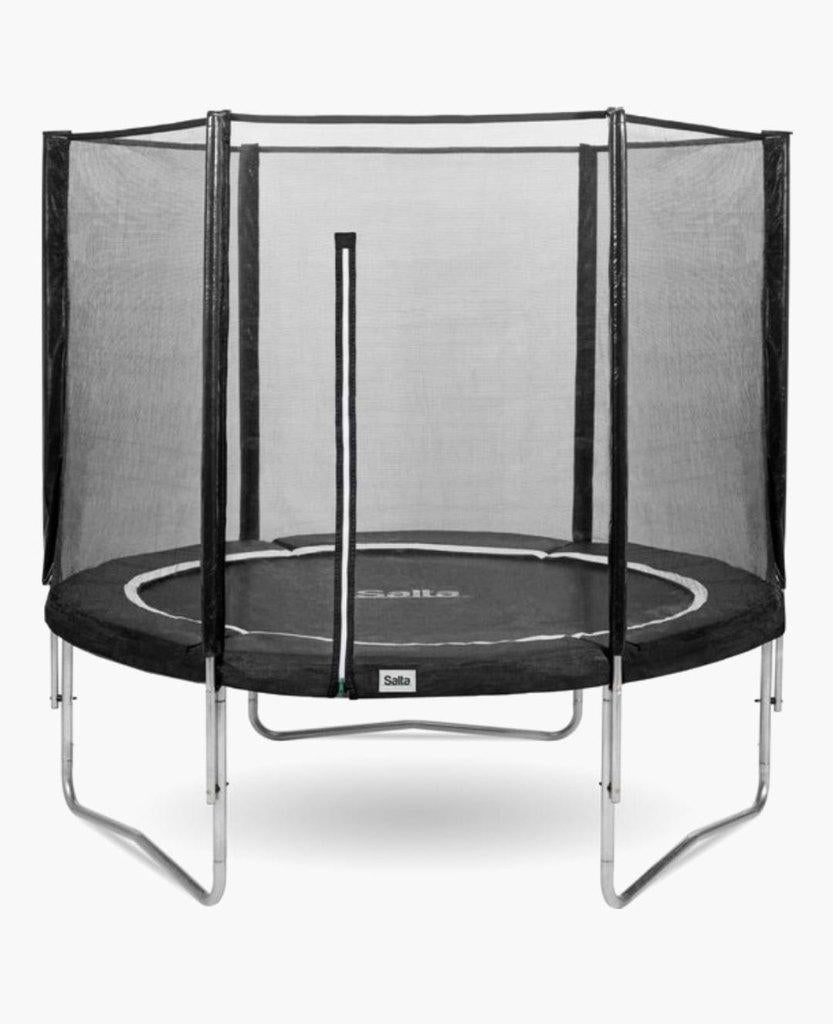Salta Combo Black 213cm trampoline z.g.a.n! Incl sprinkler, Ophalen, Zo goed als nieuw