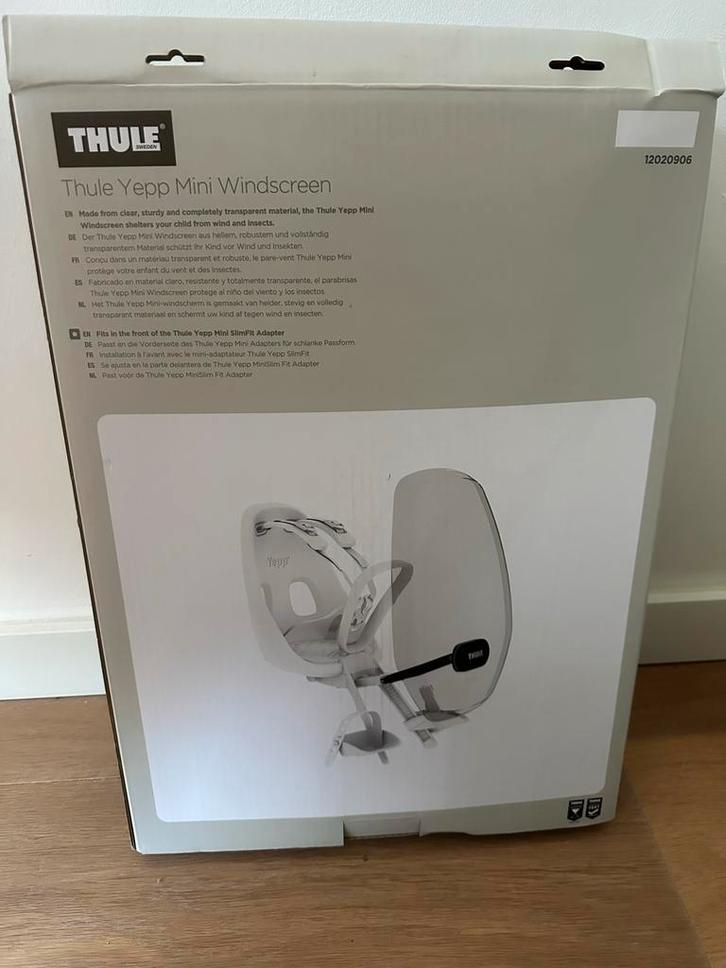 Thule Yepp Mini Windscherm, Fietsen en Brommers, Fietsaccessoires | Fietsstoeltjes, Nieuw, Ophalen of Verzenden