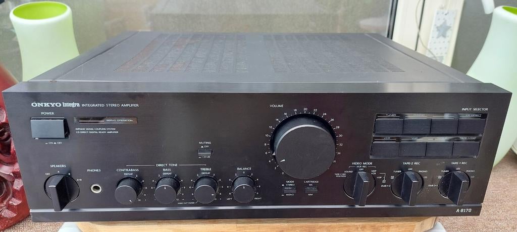 Onkyo integra A-8170, Ophalen of Verzenden, Zo goed als nieuw, 120 watt of meer, Onkyo