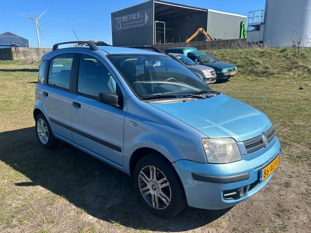 2x Fiat Panda 1.2 Automaat 2007/ Fiat Panda 1.2 2006 handbak, Stof, 840 kg, Parkeersensor, Origineel Nederlands