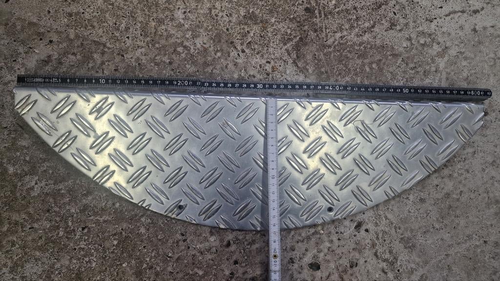 Traanplaat traptreden., Ophalen of Verzenden, Gebruikt, 75 m² of meer, Laminaat